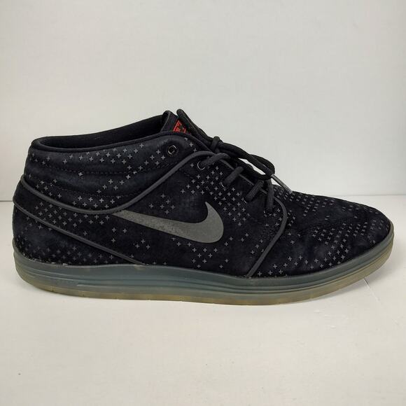 Nike SB Stefan Janoski Mid Flash streetwear skater sneakers mens size 11 - Picture 1 of 8